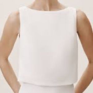 Amy Kuschel Lady Bird Bridal Top (Crop) NWT BHDLN